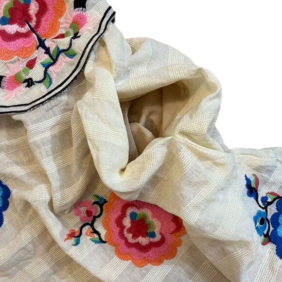 Anthropologie x Tracy Reese Plenty Floral One-Shoulder Midi Dress Size S - Picture 5 of 6